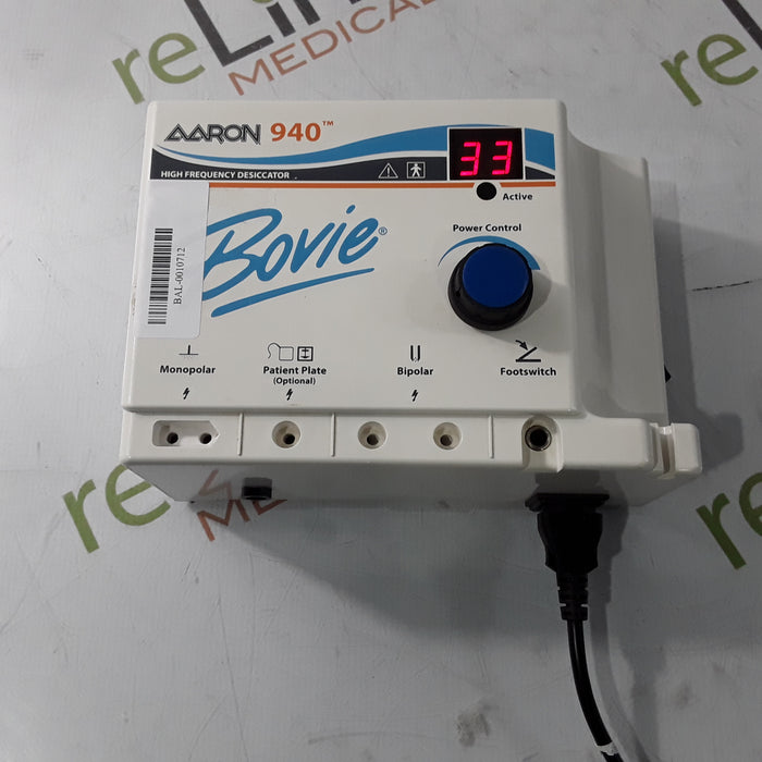 Bovie Medical Corporation Aaron 940 High Frequency Desiccator