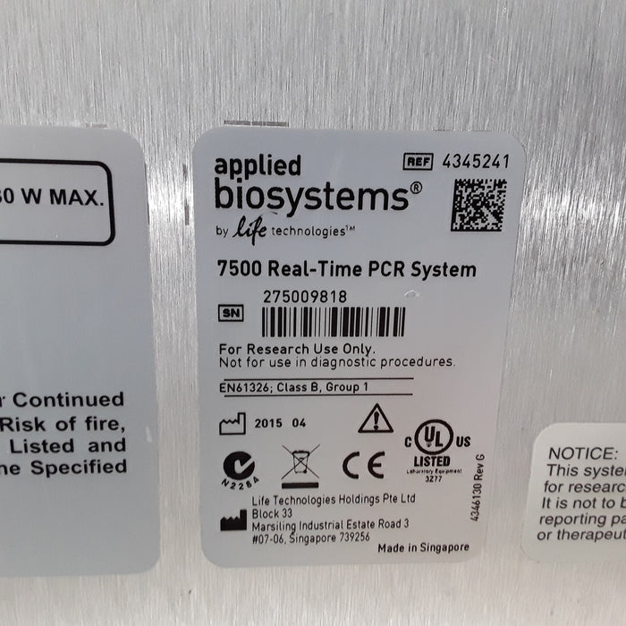 Applied Biosystems 7500 Real Time PCR