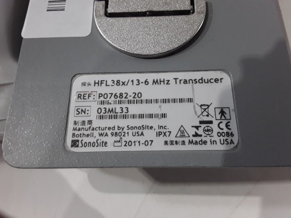 Sonosite HFL38x/13-6 MHz Curved Transducer