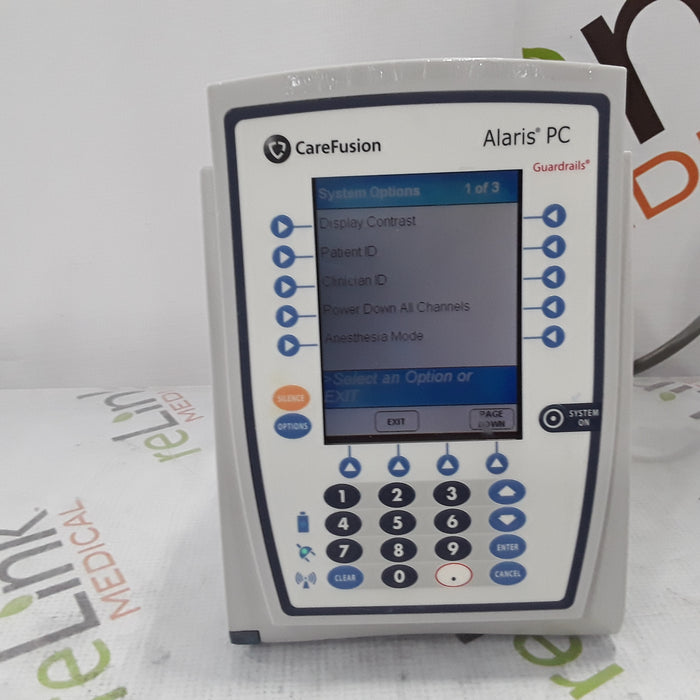 CareFusion Alaris 8015 Small Screen POC Infusion Pump