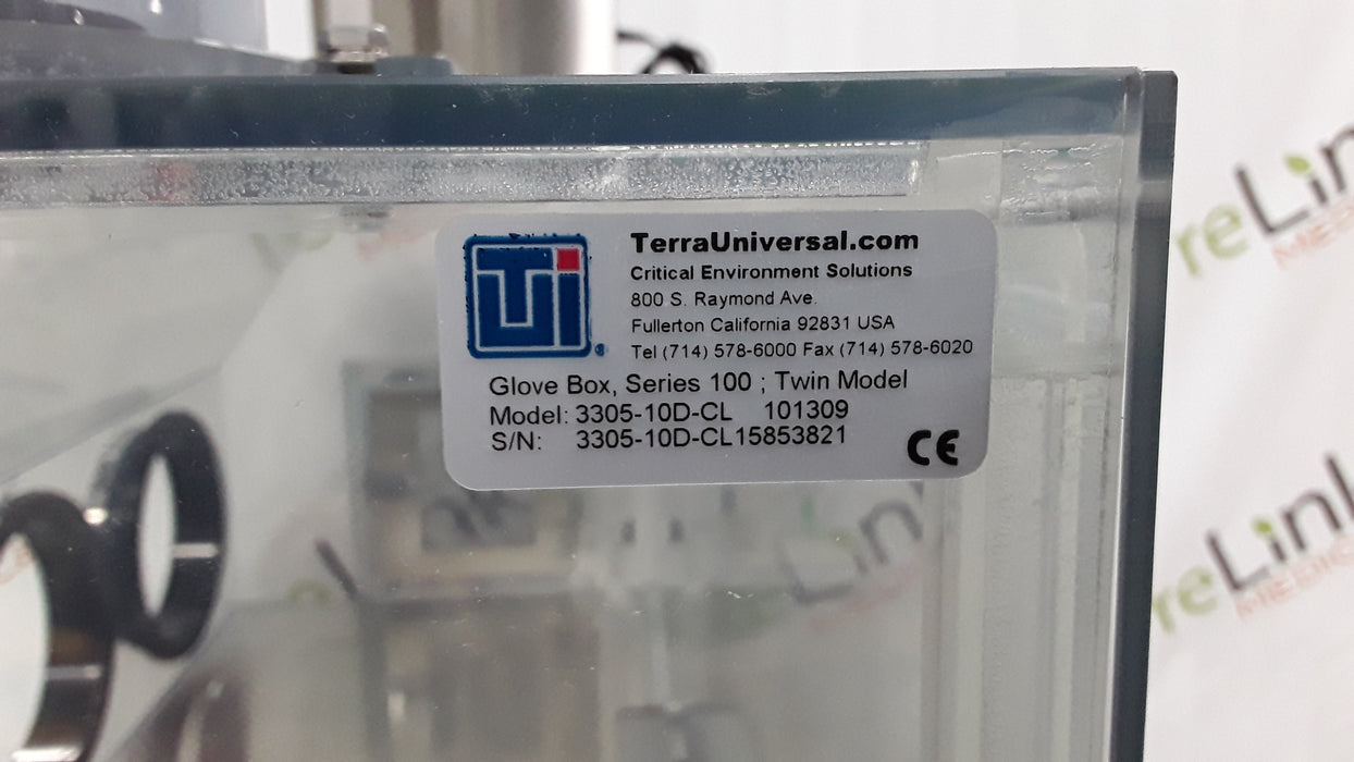 Terra Universal Series 100 Twin Model Glove Box