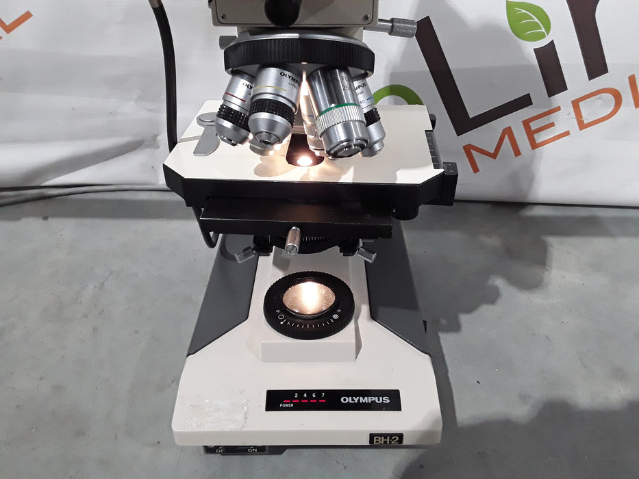 Olympus Corp. BH-2 BHTU Binocular Teaching Microscope