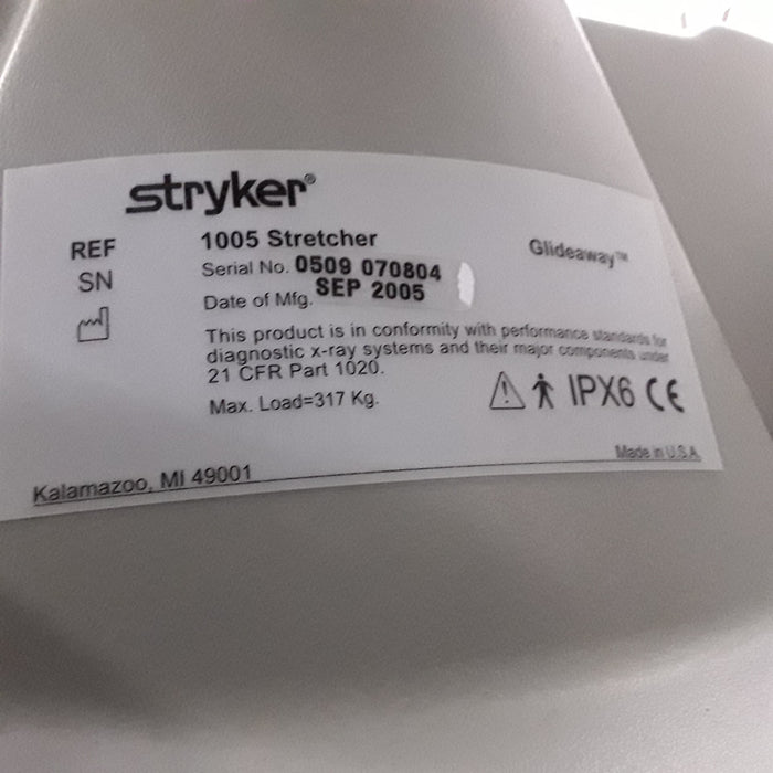 Stryker Medical 1005 Stretcher