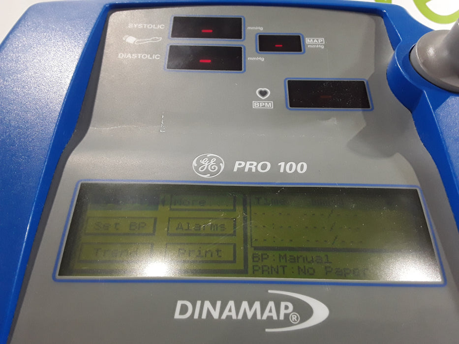 GE Healthcare Dinamap Pro 100 Vital Signs Monitor