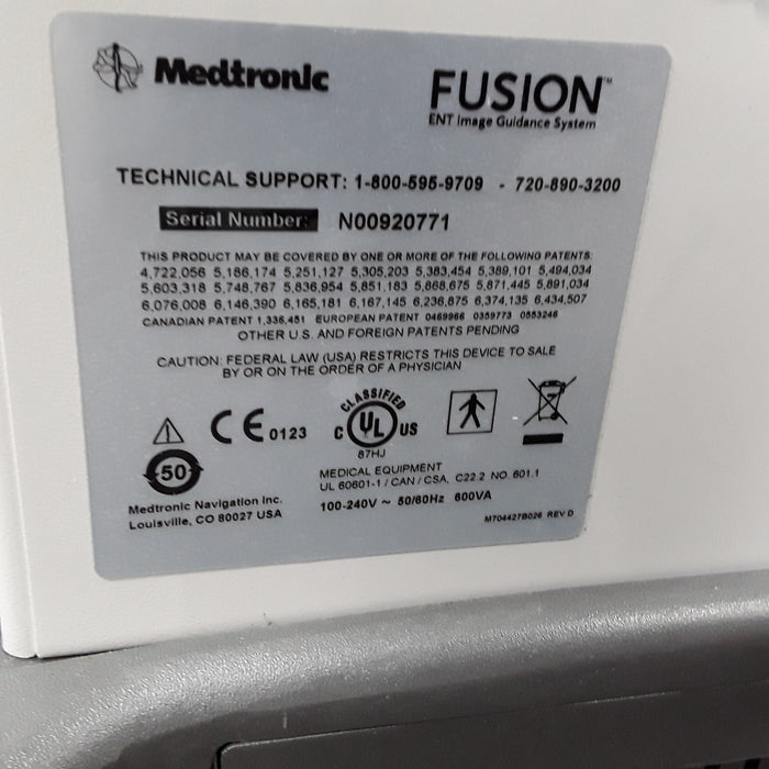 Medtronic Fusion ENT Imaging Guidance System