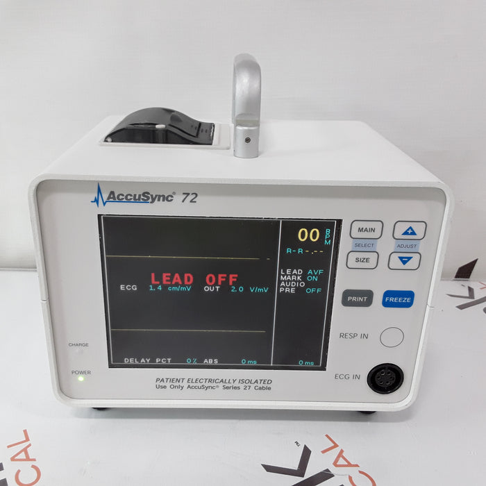 Accusync Medical Research Corp 7200-5P The finest Cardiac Trigger Monitors
