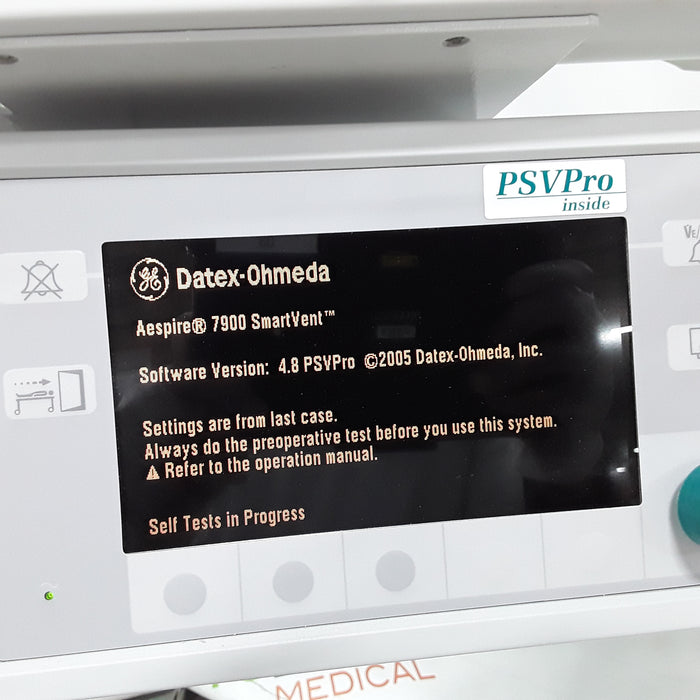 Datex-Ohmeda Aespire 7900 Anesthesia Unit