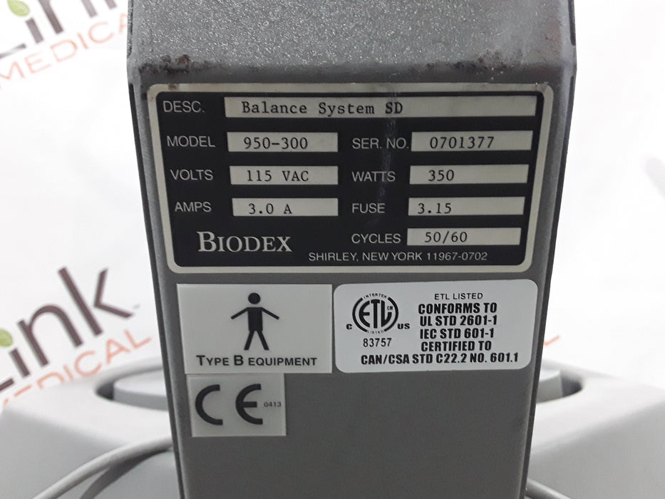 Biodex 950-300 SD Balance System