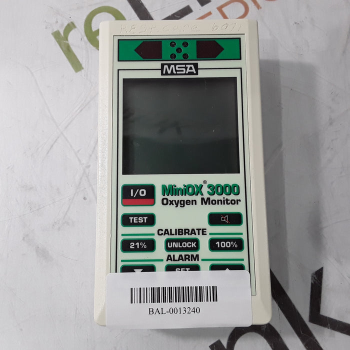 MSA MiniOX 3000 Oxygen Monitor