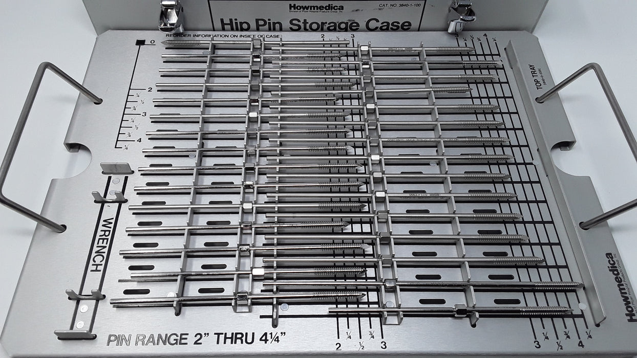 Howmedica Osteonics Corp. Hip Pin Storage Case with Pins