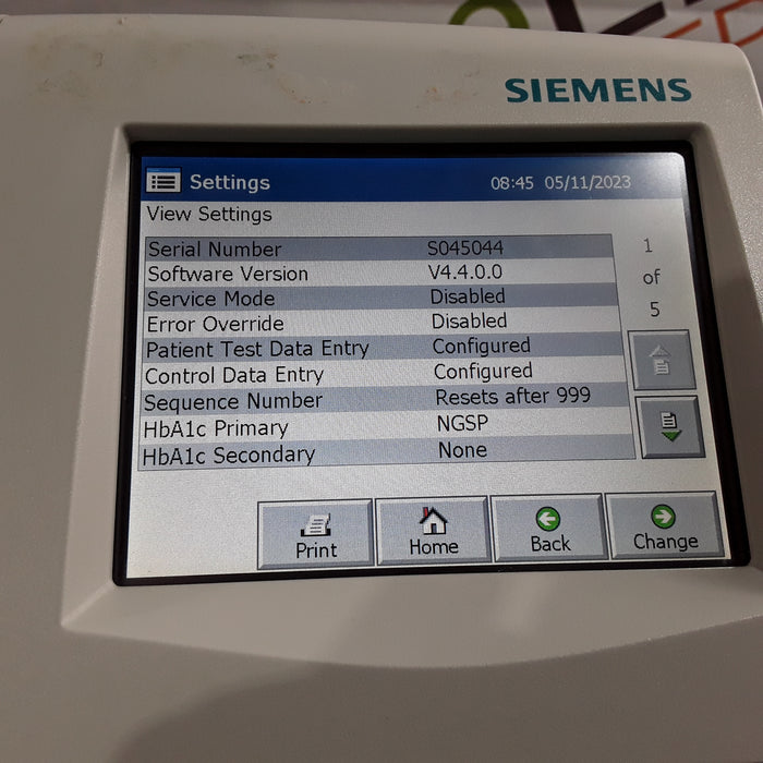Siemens DCA Vantage Analyzer