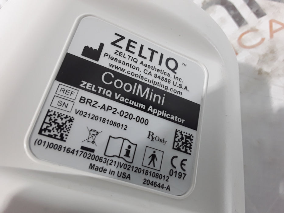 Zeltiq CoolMini Vacuum Applicator