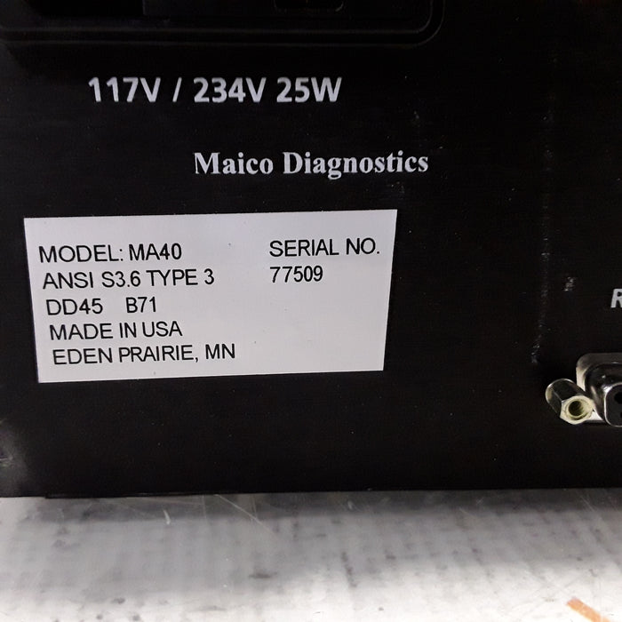Maico MA 40 Audiometer
