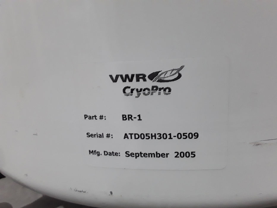 VWR CryoPro Cryogenic Storage System