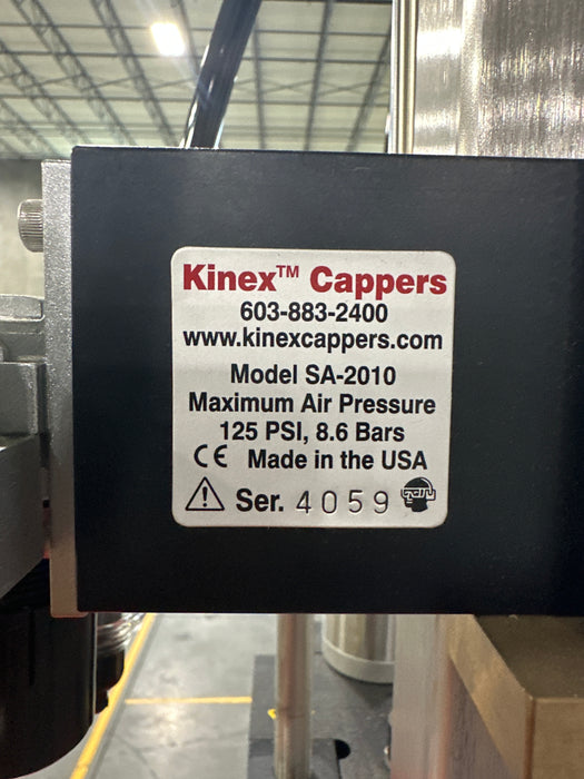 Kinex Cappers SA-2010 Bottle Capping Machine