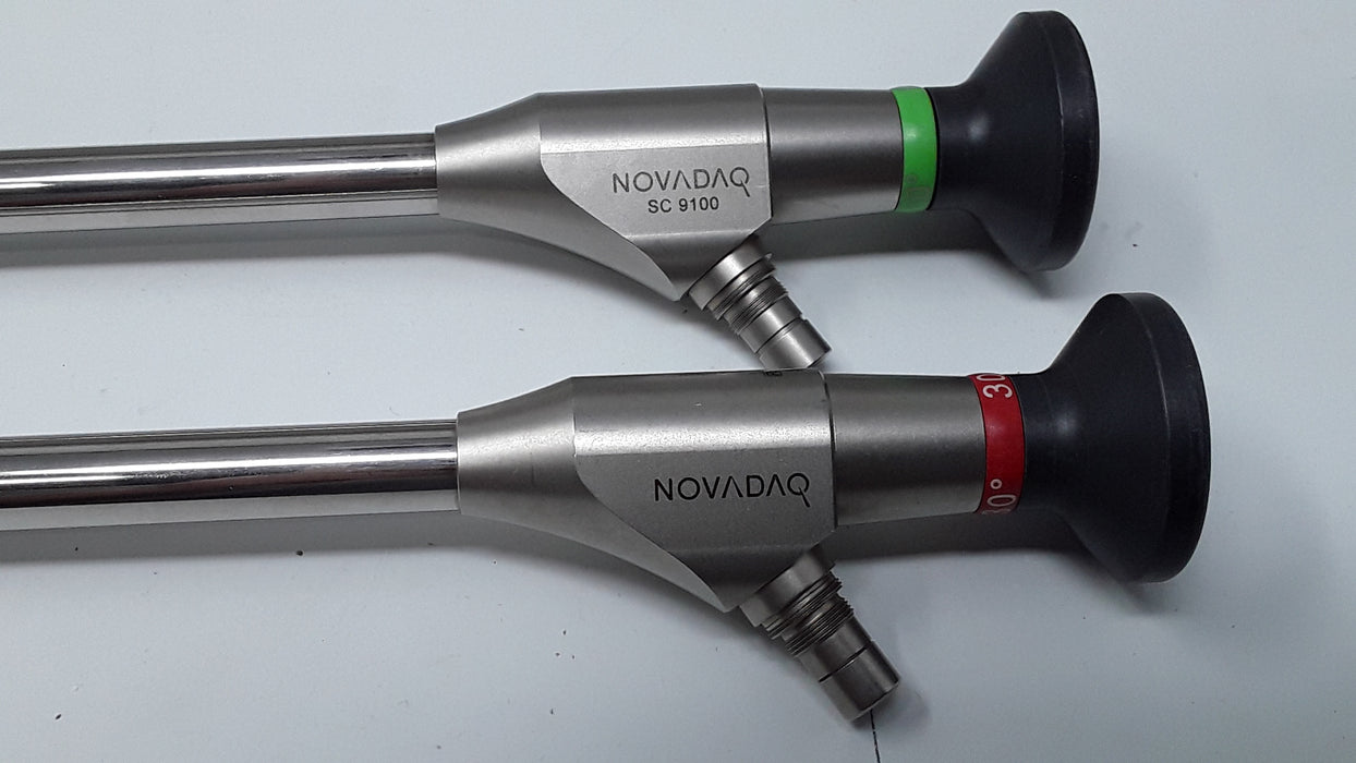 Novadaq SC9130 SC9100 Rigid 30° and 0° Laparoscope Set