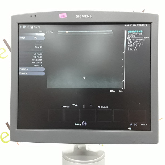 Siemens Medical Acuson S1000 Ultrasound