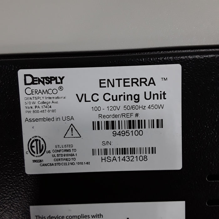 Dentsply Enterra VLC Curing Light