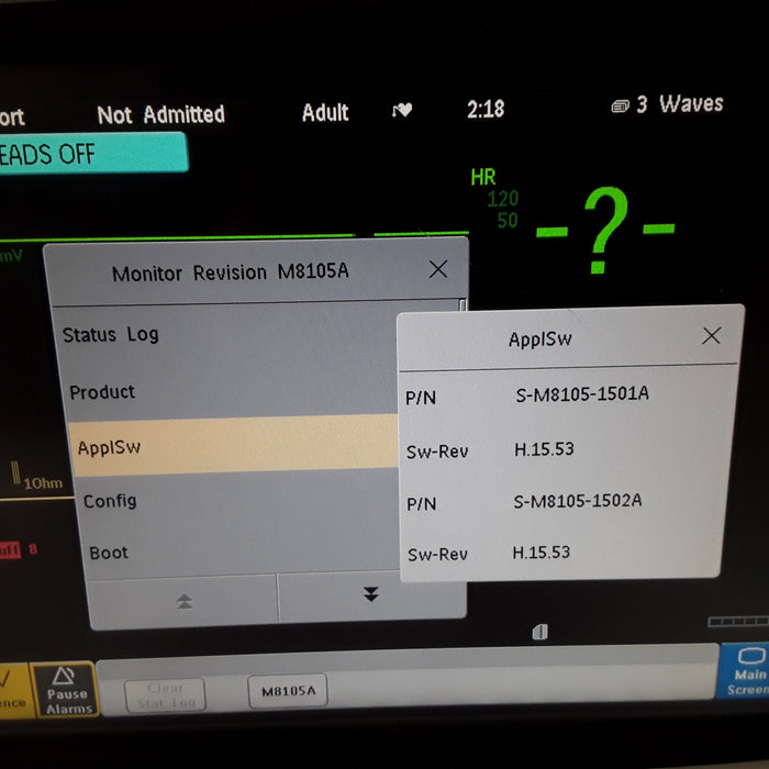 Philips IntelliVue MP5 Neonatal Fast SpO2, ECG, NIBP Patient Monitor