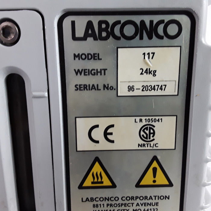 LabconCo Corp 117 Water Vacuum Pump