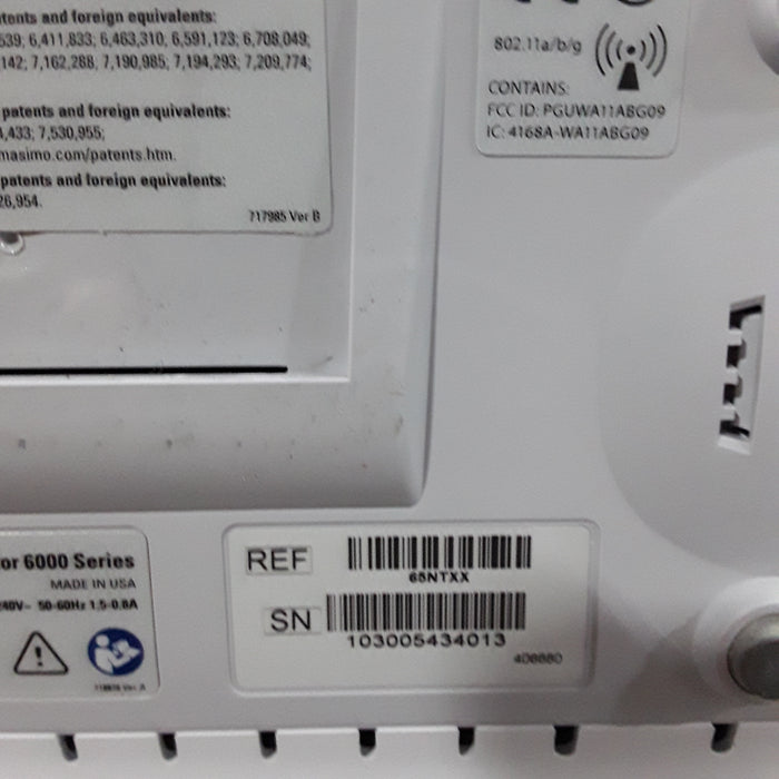 Welch Allyn Welch Allyn Connex 6500 - Nellcor SpO2, SureTemp Vital Signs Monitor