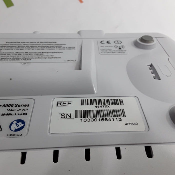 Welch Allyn Welch Allyn Connex 6500 - Nellcor SpO2, SureTemp Vital Signs Monitor
