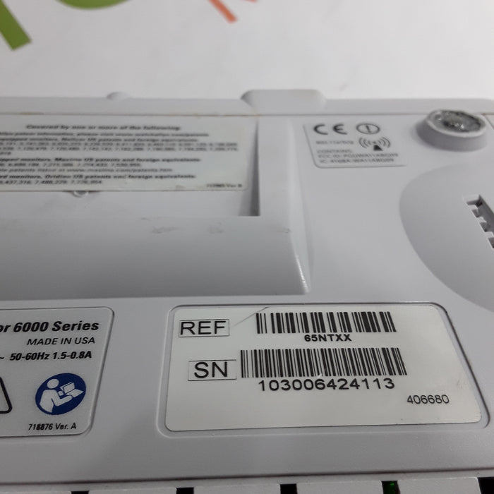 Welch Allyn Welch Allyn Connex 6500 - Nellcor SpO2, SureTemp Vital Signs Monitor