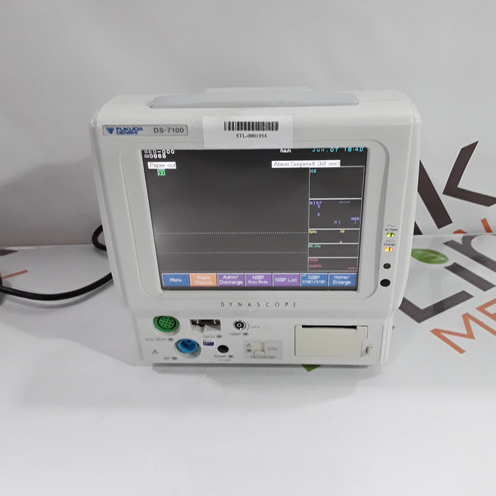 Fukuda Denshi Dynascope DS-7100 Patient Monitor