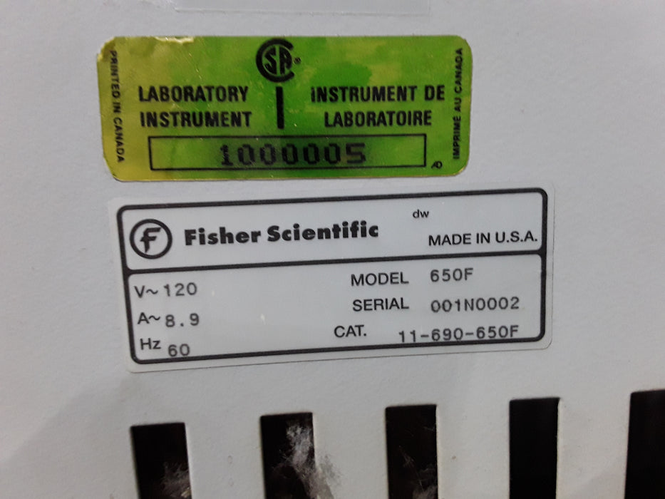 Fisher Scientific Isotemp 650F Incubator