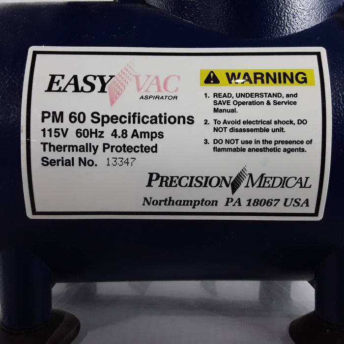 Precision Medical Devices, Inc. Easy vac pm 60 Suction Machine