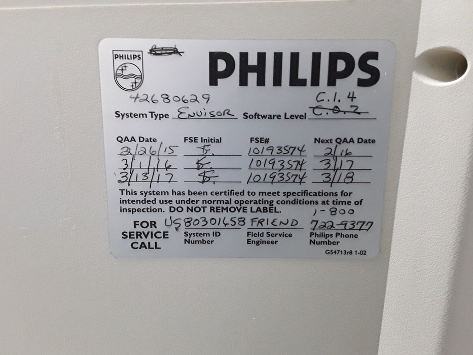 Philips Envisor C-HD M2540A Ultrasound