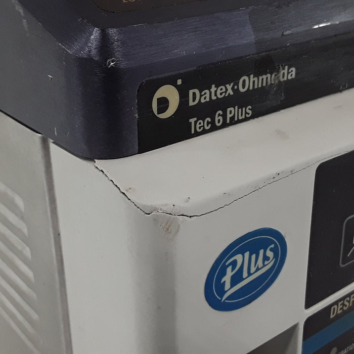 Datex-Ohmeda Tec 6 Plus Desflurane Vaporizer