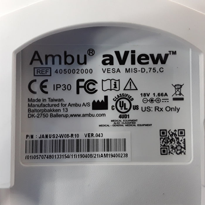 Ambu aView Monitor Endoscopy Videoscope