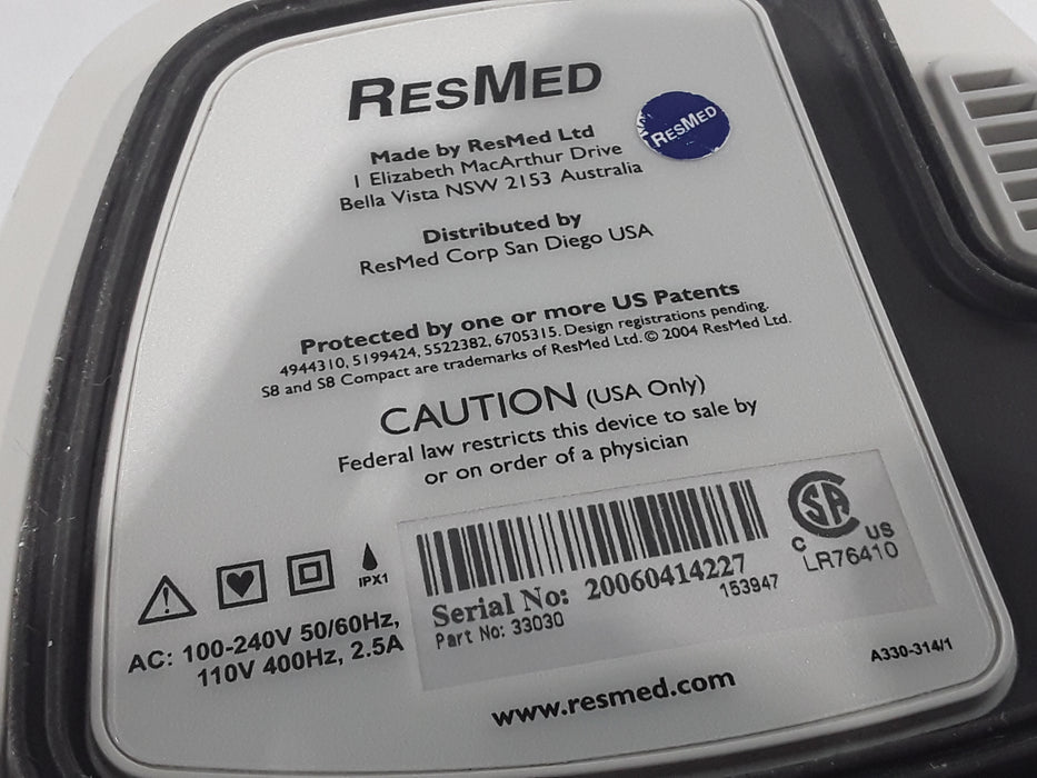 ResMed S8 Compact CPAP System