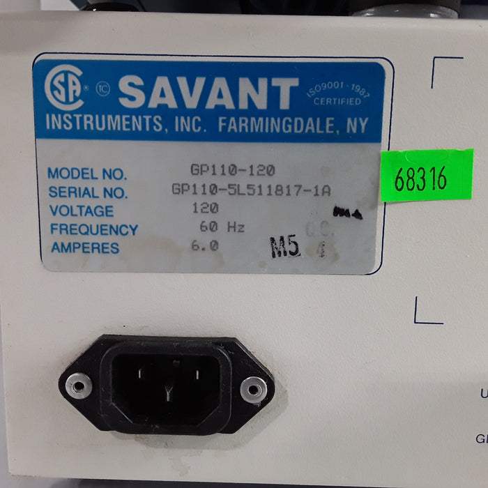 Thermo Scientific Savant GP110 Gel Pump