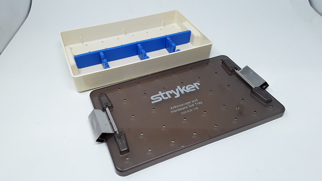 Stryker Medical 23-032-116 Arthroscope and Hardware Set Tray