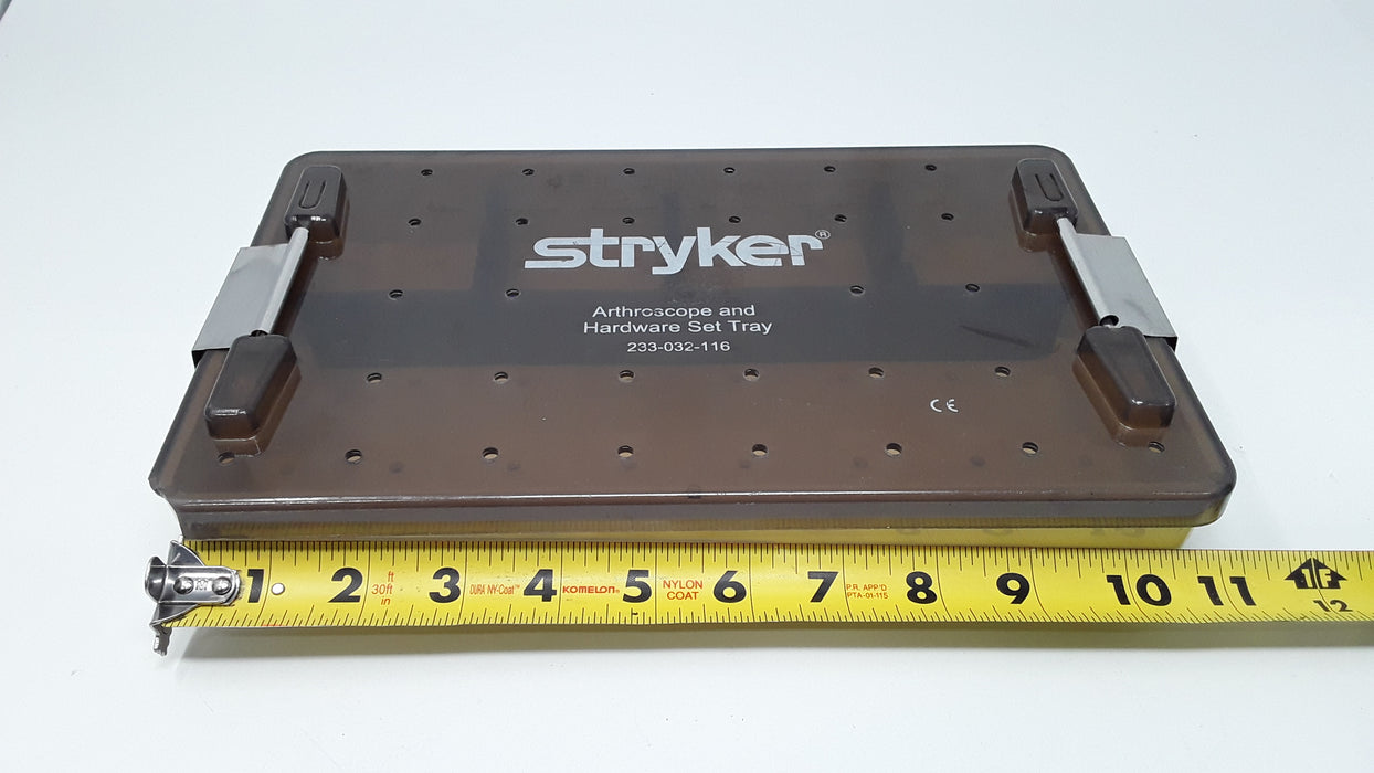 Stryker Medical 23-032-116 Srthroscope and Hardware Set Tray