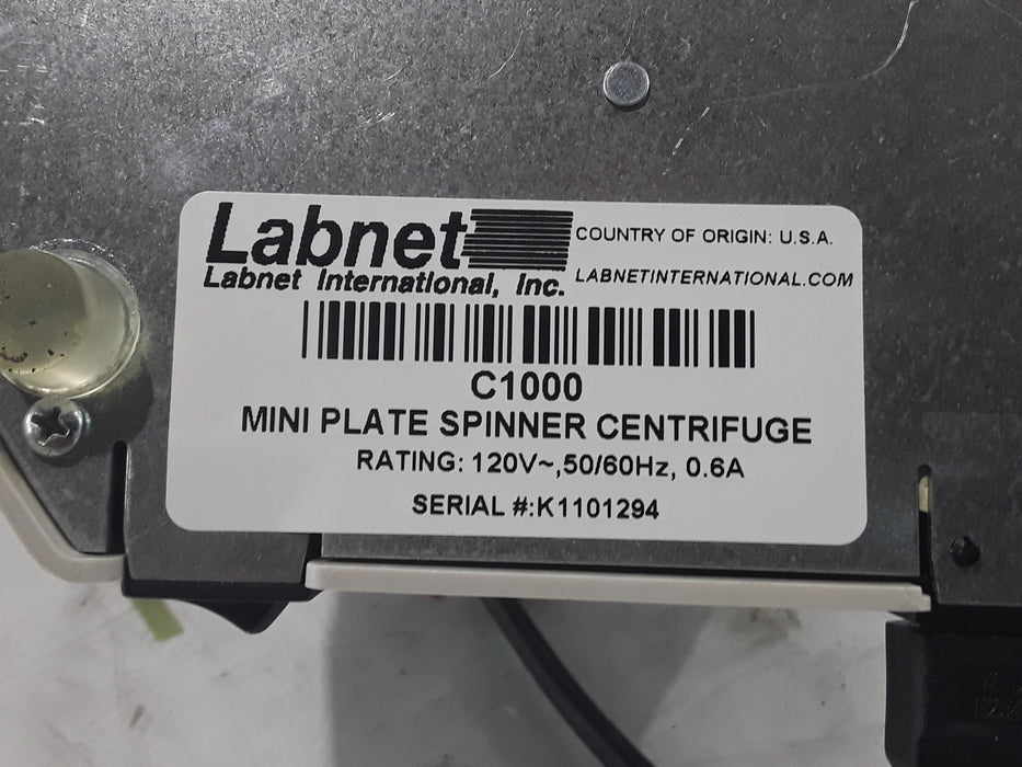 Labnet MPS1000 Mini Plate Spinner