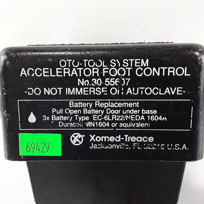 Xomed-Treace OTO-Tool 30-55607 Accelerator Foot Control