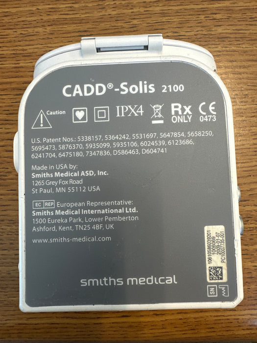 Smiths Medical CADD Solis 2100 Ambulatory Infusion Pump
