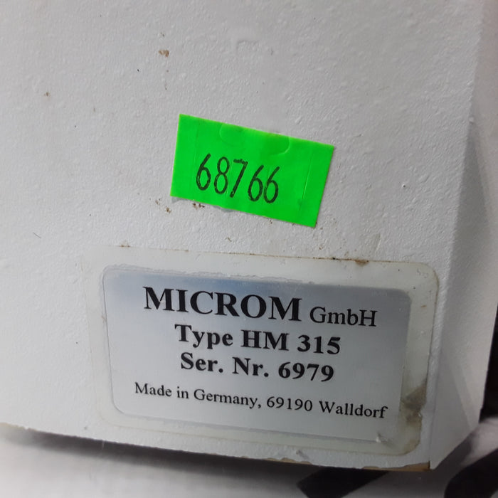 Microm HM 315 Microtome