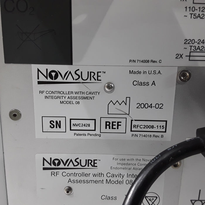 Novasure RFC 2008-115 RF Controller Cavity Integrity Assessment 8