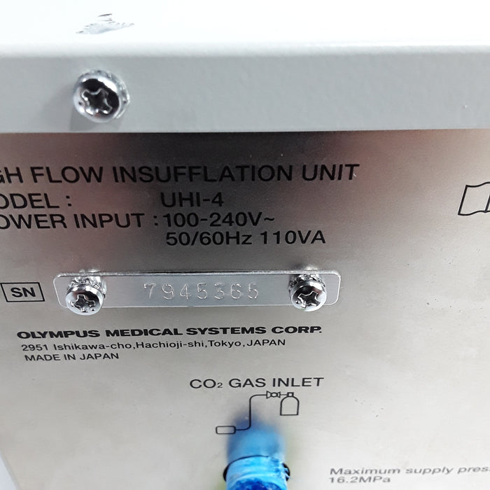 Olympus UHI 4 Intra-abdominal Insufflation Unit