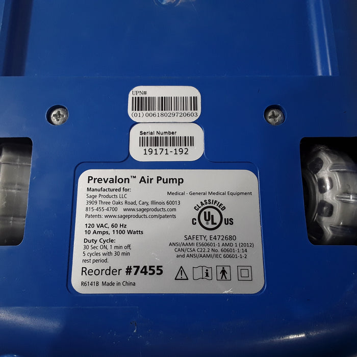 Sage Products, LLC Prevalon Air Pump