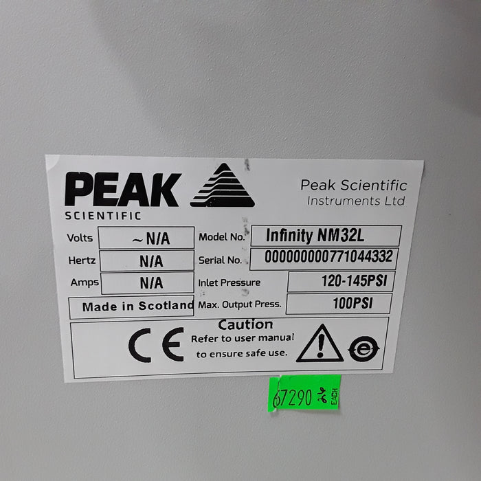 Peak Scientific NM32L Lab Nitrogen Generator