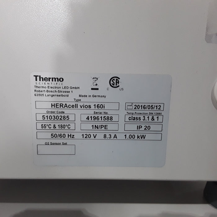 Thermo Scientific Heracell VIOS 160i CO² Incubator