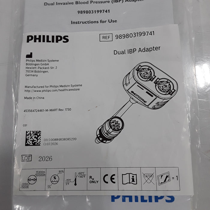 Philips 989803199741 Dual IBP Adapter