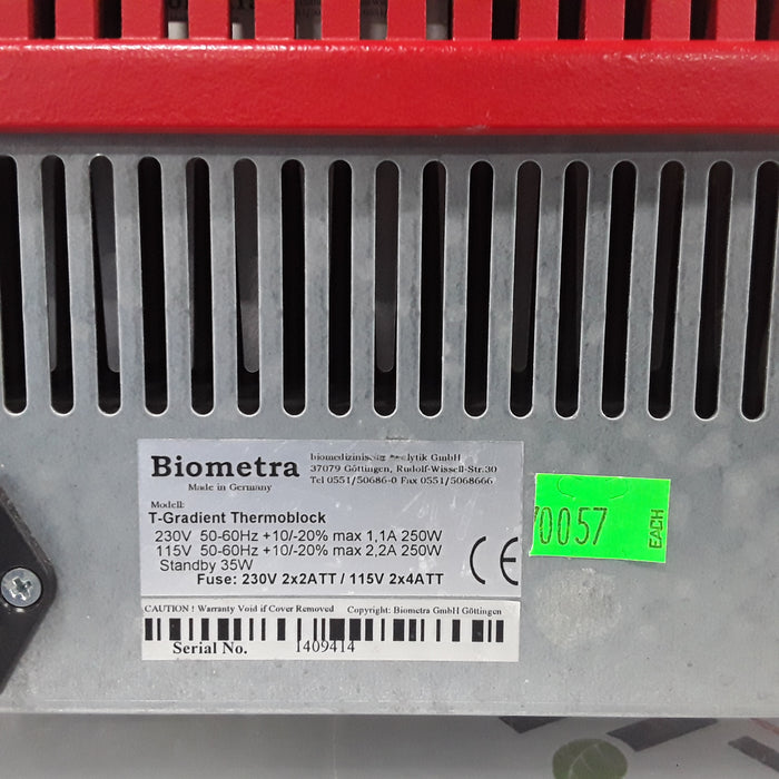 Biometra T-1 Thermoblock Thermocycler