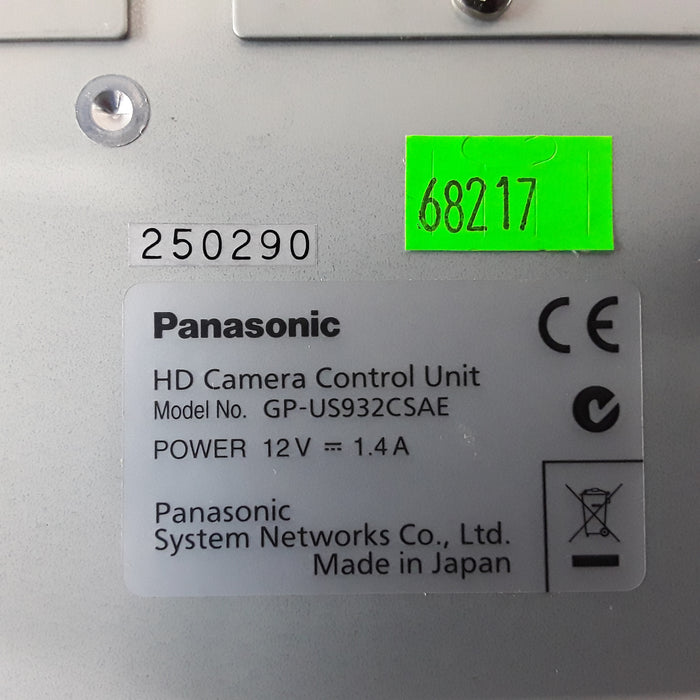 Panasonic GP-US932CSA HD CAmera Control Unit