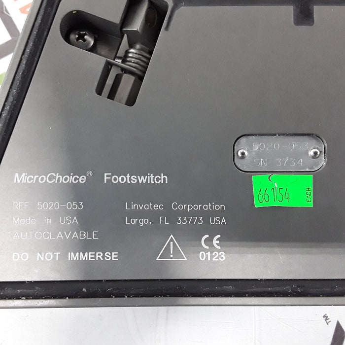 Linvatec Conmed/Hall MicroChoice Footswitch